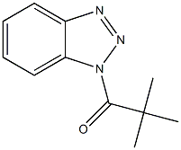 1-(2,2,2-三甲基乙酰基)-1H-苯并三唑结构式