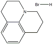 2,3,6,7-四氢-1H,5H-苯并[ij]喹啉氢溴酸盐结构式