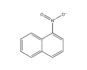 1-硝基萘结构式
