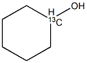 环己醇-1-13C结构式