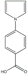 4-(1-吡咯烷基)苯甲酸结构式