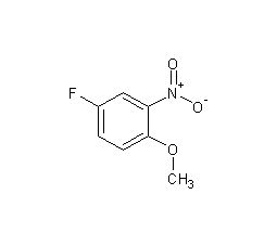4-氟-2-硝苯甲醚结构式