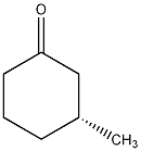 (R)-(+)-3-甲基环己酮结构式