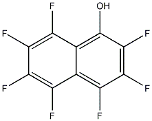 α-羟基-七氟萘结构式
