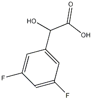 3,5-二氟苯乙醇酸结构式