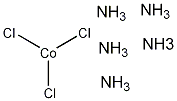 五氨络化物氯化钴(IIII)结构式