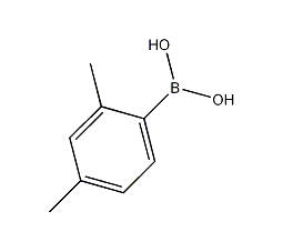 2,4-二甲苯基硼酸结构式