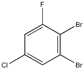 5-氯-2,3-溴-1-氟苯结构式