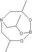 三异丙醇胺环硼酸盐结构式