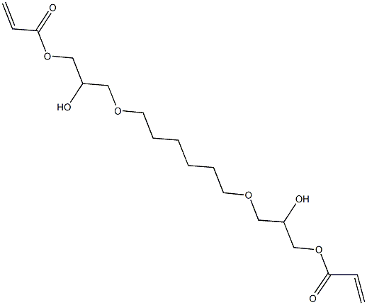 1,6-Hexanediylbis[oxy(2-hydroxy-3,1-propanediyl)] bisacrylate