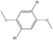 1,4-二溴-2,5-二甲氧基苯结构式