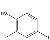 2,6-二甲基-4-碘苯酚结构式