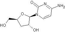 3'-脱氧胞苷结构式