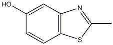 2-甲基-5-苯并噻唑醇结构式
