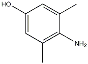 3.5-二甲基-4-胺基苯酚结构式
