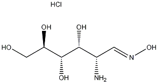 D-葡糖胺肟盐酸盐结构式