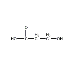 3-Hydroxypropanoic acid ion