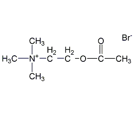 溴化乙酰胆碱结构式