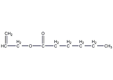 己酸烯丙酯结构式