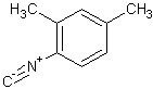 2,4-二甲基苯基异腈结构式