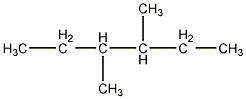 3,4-二甲基己烷结构式