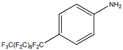 4-(十七氟辛基)苯胺结构式