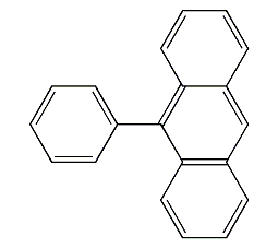 9-苯基蒽结构式