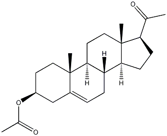 孕烯诺龙乙酸酯结构式