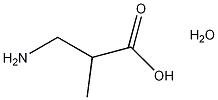 3-氨基异丁酸水合物结构式