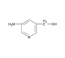 5-羟甲基-3-氨基吡啶结构式