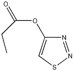 1,2,3-噻重氮-4-甲酸乙酯结构式
