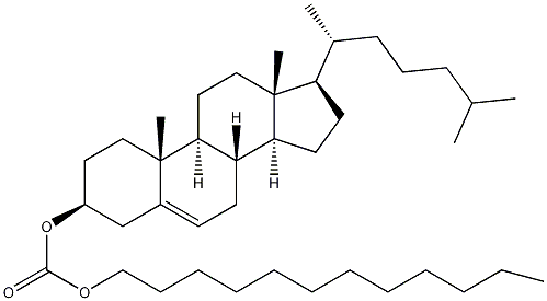 胆固醇十二烷基碳酸盐结构式