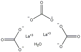 有水碳酸镧结构式
