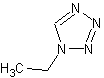 1-乙基-1H-四唑结构式