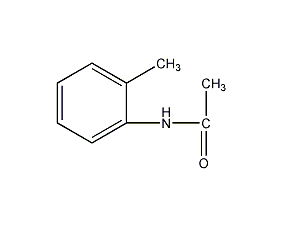 邻甲基乙酰苯胺结构式