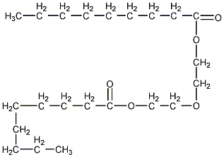 二甘醇二异壬酸酯结构式