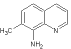 8-氨基-7-甲基喹啉结构式