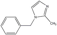 1-苄基-2-甲基咪唑结构式