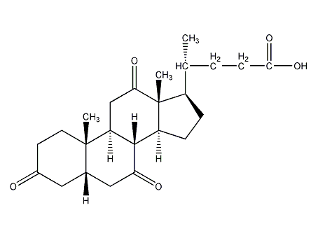 脱氢胆酸结构式