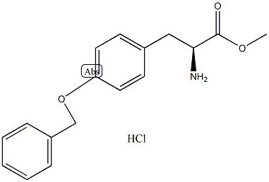 H-Tyr(Bzl)- OMe盐酸盐结构式