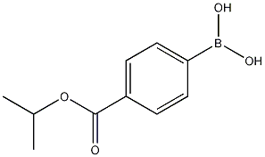 对-(异丙氧基羰基)苯硼酸结构式