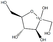 D-果糖-2-13C结构式