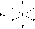六氟磷酸钠结构式
