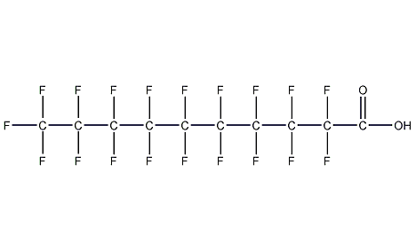 十九氟癸酸结构式