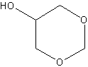 甘油缩甲醛结构式