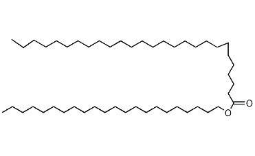 二十七(烷)酸二十二烷酯结构式