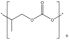 聚碳酸丙烯酯结构式