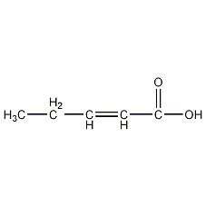 2-戊烯酸结构式