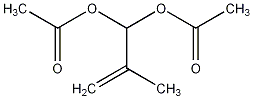甲丙烯醛二乙酰基缩醛结构式