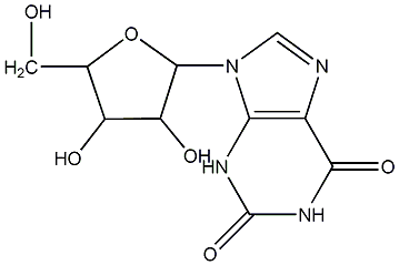 黄嘌呤核苷结构式